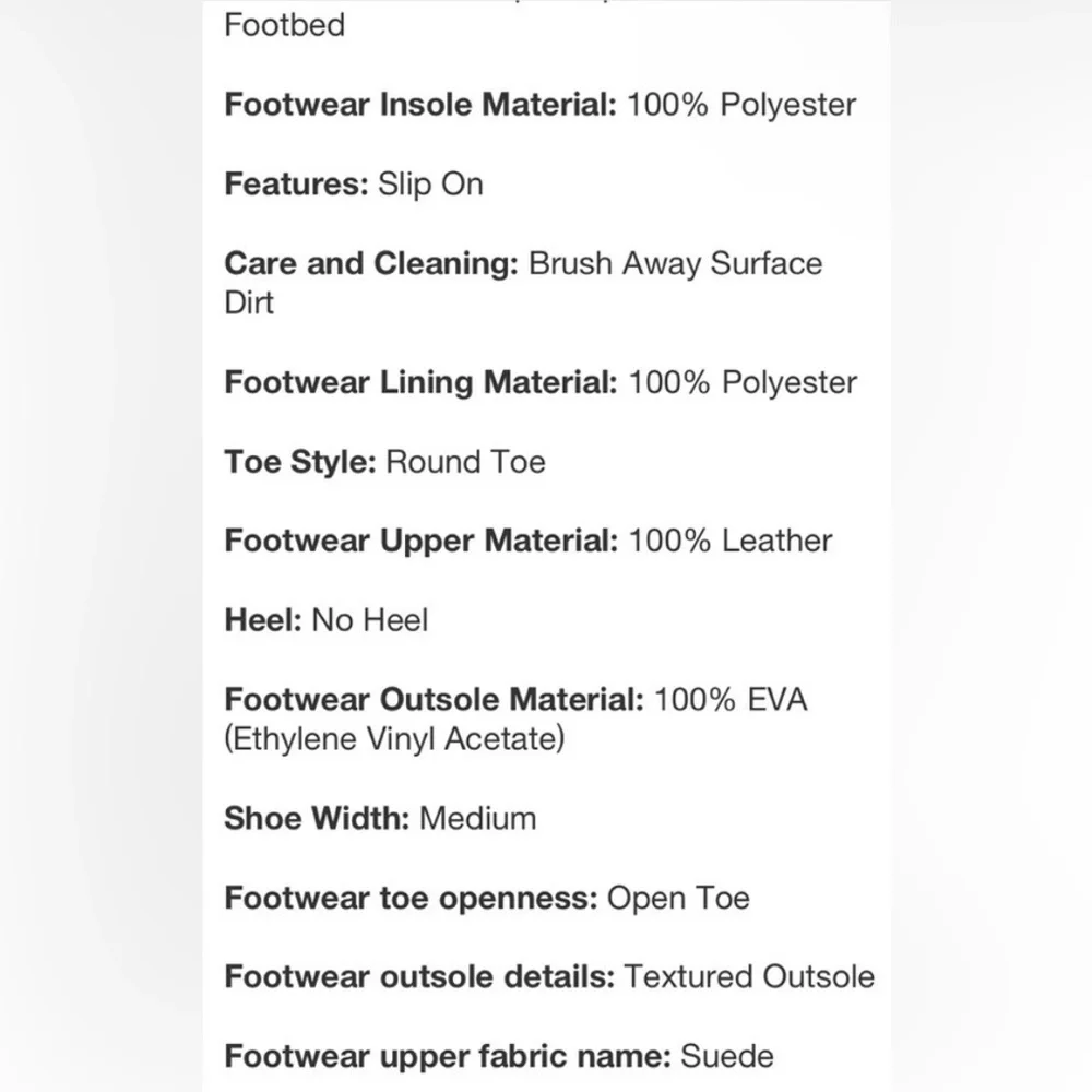 Universal Thread Women's Devin Two Band Footbed Sandals Taupe Size 11 - Picture 5 of 5